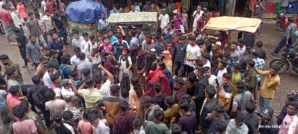 ছাতকে শিক্ষার্থীদের বিজয় মিছিল