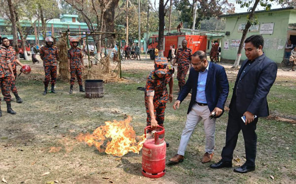 ফুলবাড়ীতে জাতীয় দুর্যোগ প্রস্তুতি দিবস পালিত