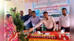কয়রায় জলবায়ু সহনশীল বসতবাড়ির উদ্বোধন, চারা বিতরণ