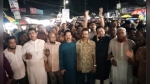 স্পিকার হাফিজ উদ্দিন ভারপ্রাপ্ত রাষ্ট্রপতি হওয়ায় লালমোহনে আনন্দ মিছিল