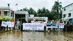 কলাপাড়াকে শতভাগ রুফটপ সোলারের আওতায় আনার দাবিতে মানববন্ধন, স্মারকলিপি