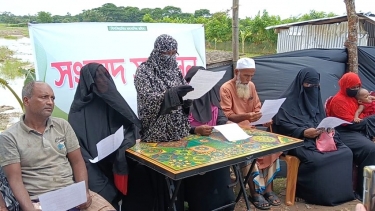 মহিপুরে আদালতের স্থিতাবস্থা অমান্য; বিরোধীয় জমিতে ফের স্থাপনা নির্মাণের অভিযোগ