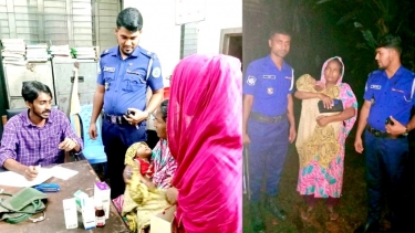 নেছারাবাদ থানার এএসআই জিকুর উল্লাহ প্রশংসায় ভাসছেন সামাজিক যোগাযোগমাধ্যমে