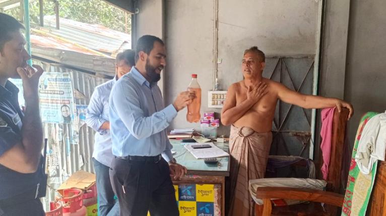 মির্জাগঞ্জে ভ্রাম্যমাণ আদালতের অভিযানে দুই প্রতিষ্ঠানকে অর্থদণ্ড