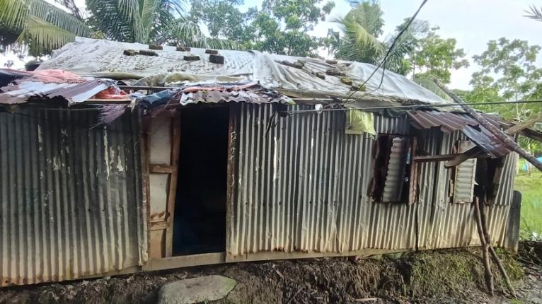 যৌন নিপীড়নের ঘটনা এই ঘরেই ঘটেছিল বলে দাবি ভুক্তভোগী পরিবারের।