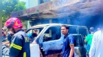 বাগেরহাট হাসপাতালে আগুন, পুড়ল অ্যাম্বুলেন্সসহ ৮ মোটরসাইকেল