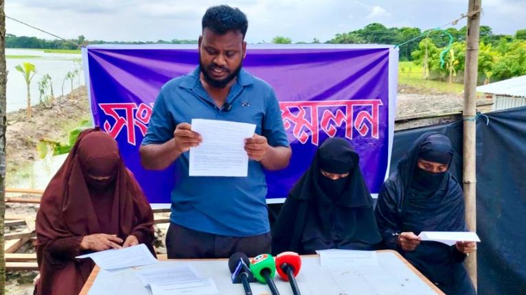 কলাপাড়ায় সংবাদ সম্মেলনে ইমরানের অভিযোগ: বিরোধপূর্ণ জমি নিয়ে ‘অপপ্রচার’ বন্ধের দাবি