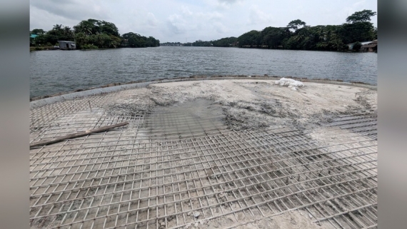 <small>সাগরকন্যায় নিউজ প্রকাশের পর </small> আমতলী পৌর লেকের সৌন্দর্যবর্ধন কাজ বন্ধ, তদন্তে ইউএনওর চিঠি