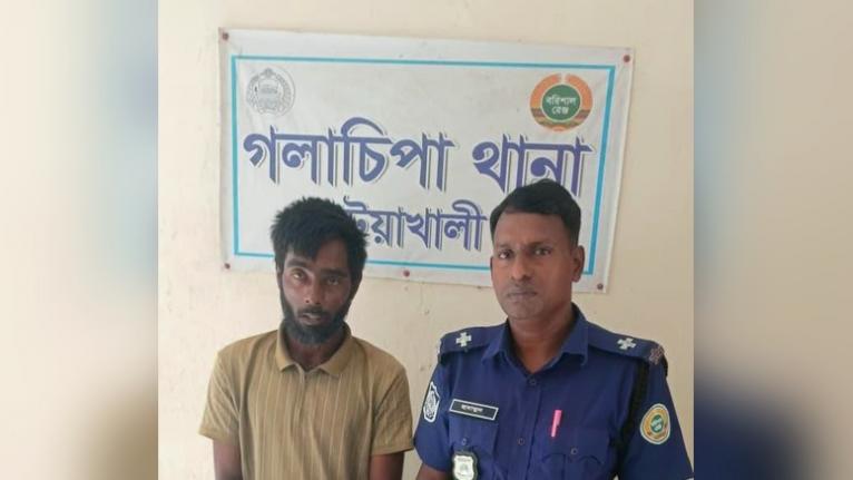 গলাচিপায় ৬০ গ্রাম গাঁজাসহ যুবক গ্রেপ্তার