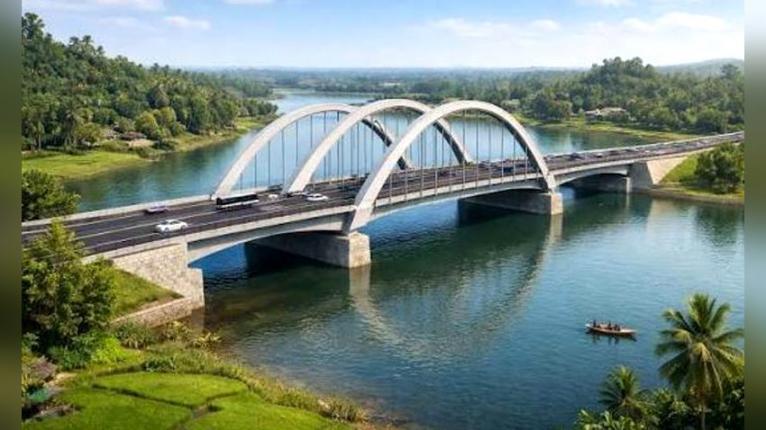 শার্শায় নির্মিত হচ্ছে দৃষ্টিনন্দন আর্চ গার্ডার সেতু