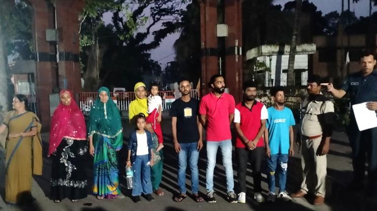 ভারতে কারাভোগ শেষে বেনাপোল দিয়ে ফিরলেন ৯ নারী-পুরুষ ও শিশু