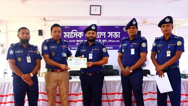 আমতলী থানার ওসির পারফরম্যান্সে আগস্টে জেলার শ্রেষ্ঠ অফিসার ইনচার্জ