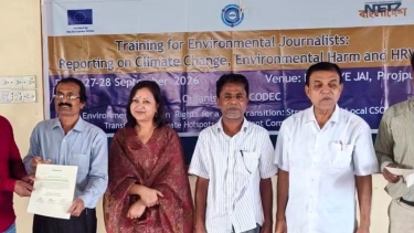 পিরোজপুরে জলবায়ু ও পরিবেশগত ক্ষতি নিয়ে সাংবাদিক প্রশিক্ষণ