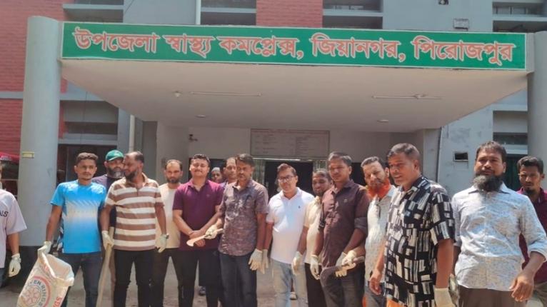 ডেঙ্গু প্রতিরোধে জিয়ানগরে যুবদলের পরিচ্ছন্নতা কর্মসূচি