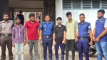 আগৈলঝাড়ায় ২ হাজার ১০ পিস ইয়াবাসহ চারজন গ্রেপ্তার