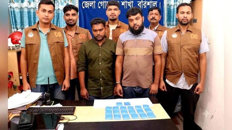 গৌরনদীতে ৪ হাজার পিস ইয়াবাসহ দুই ভাই আটক