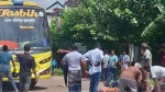 গৌরনদীতে বাস-মোটরসাইকেল সংঘর্ষে নিহত ১, গুরুতর আহত ১
