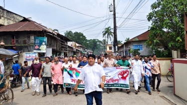 গলাচিপায় বিএনপির সমাবেশ ও বিক্ষোভ মিছিল