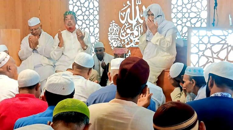 গৌরনদীর উত্তর বিজয়পুর আল আকসা জামে মসজিদের উদ্বোধন