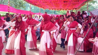 মনপুরায় মনোয়ারা বেগম মহিলা কলেজে নবীন বরণ অনুষ্ঠিত