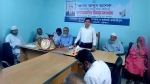 গৌরনদী পৌরসভার নির্বাহী প্রকৌশলী আব্দুস ছালেককে বিদায় সংবর্ধনা