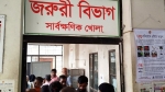 নেছারাবাদে কাঠবোঝাই ভ্যান উল্টে দিনমজুর নিহত, আহত ৪ বছরের ছেলে
