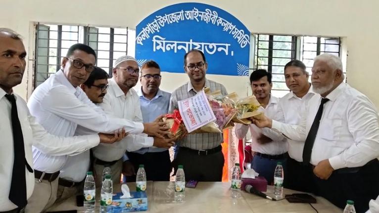 কলাপাড়ায় আইনজীবীদের সঙ্গে নবাগত যুগ্ম জেলা ও দায়রা জজের মতবিনিময়