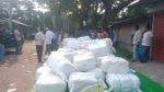 পিরোজপুরে কোস্ট গার্ডের অভিযানে বিপুল পরিমাণে ভারতীয় শাড়ি উদ্ধার